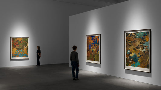 Exploring Contemporary Abstract Art in Los Angeles: From Marcel Dzama’s Fantastical Nightscapes to Immersive Sculptures and Introspective Interiors