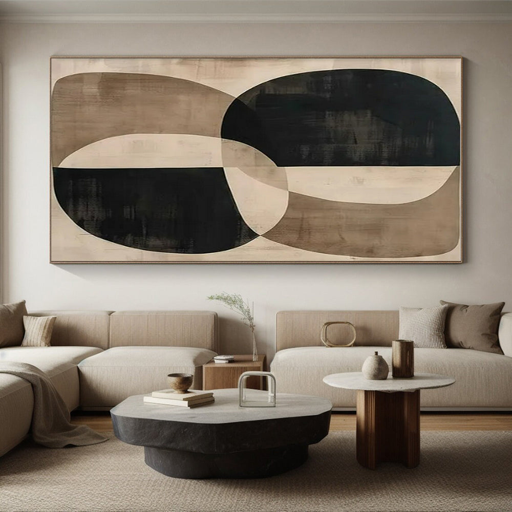 Vast Modern Abstract Wall Art for Event Catering Buffet Areas