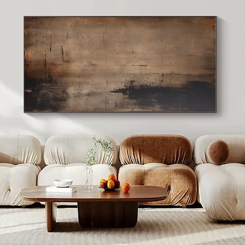 Hand-Painted Personalized Abstract Canvas for Office and Bedroom