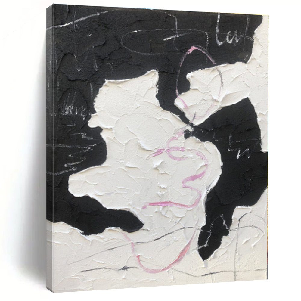 Staggering Made-to-Order Abstract Painting for Home Wine Cellar Barrel Racking Wall