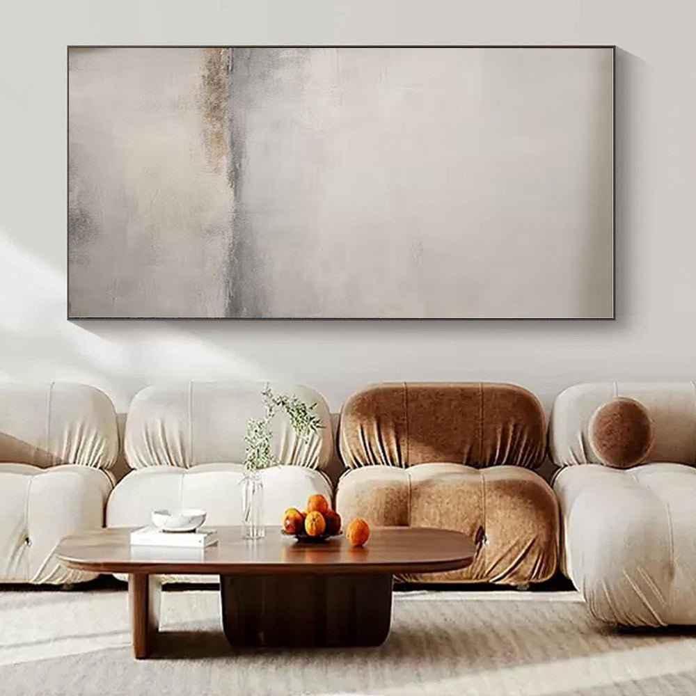 Hand-Painted Personalized Abstract Mural for Dining Room and Hotel Banquet Halls