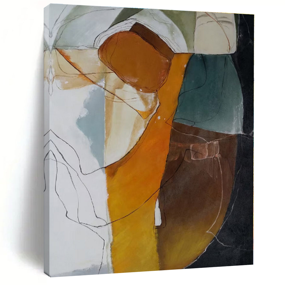 Mammoth Customized Abstract Canvas for Kitchen Pantry Statement Wall