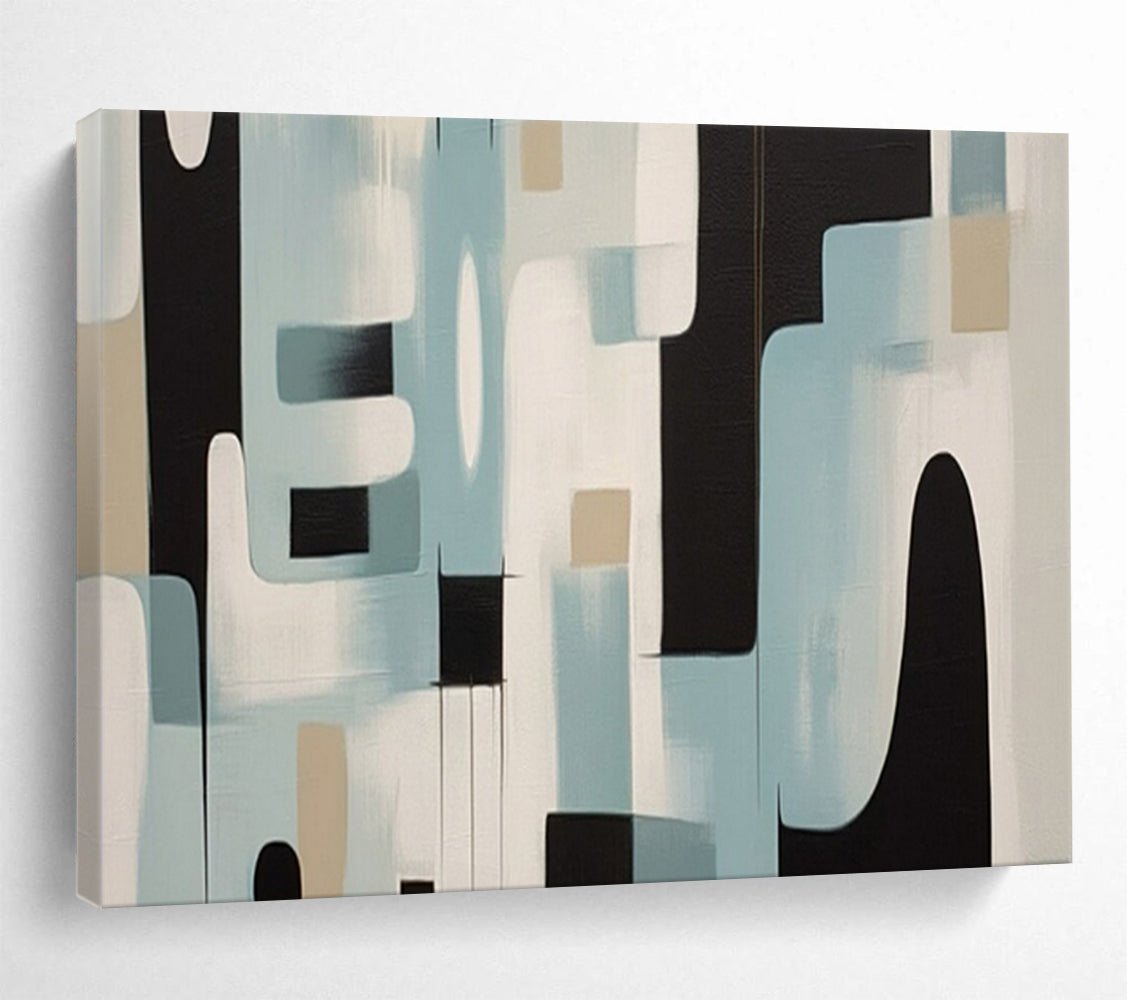 Sleek Abstract Wall Art for Office & Dining Room LargeART1711