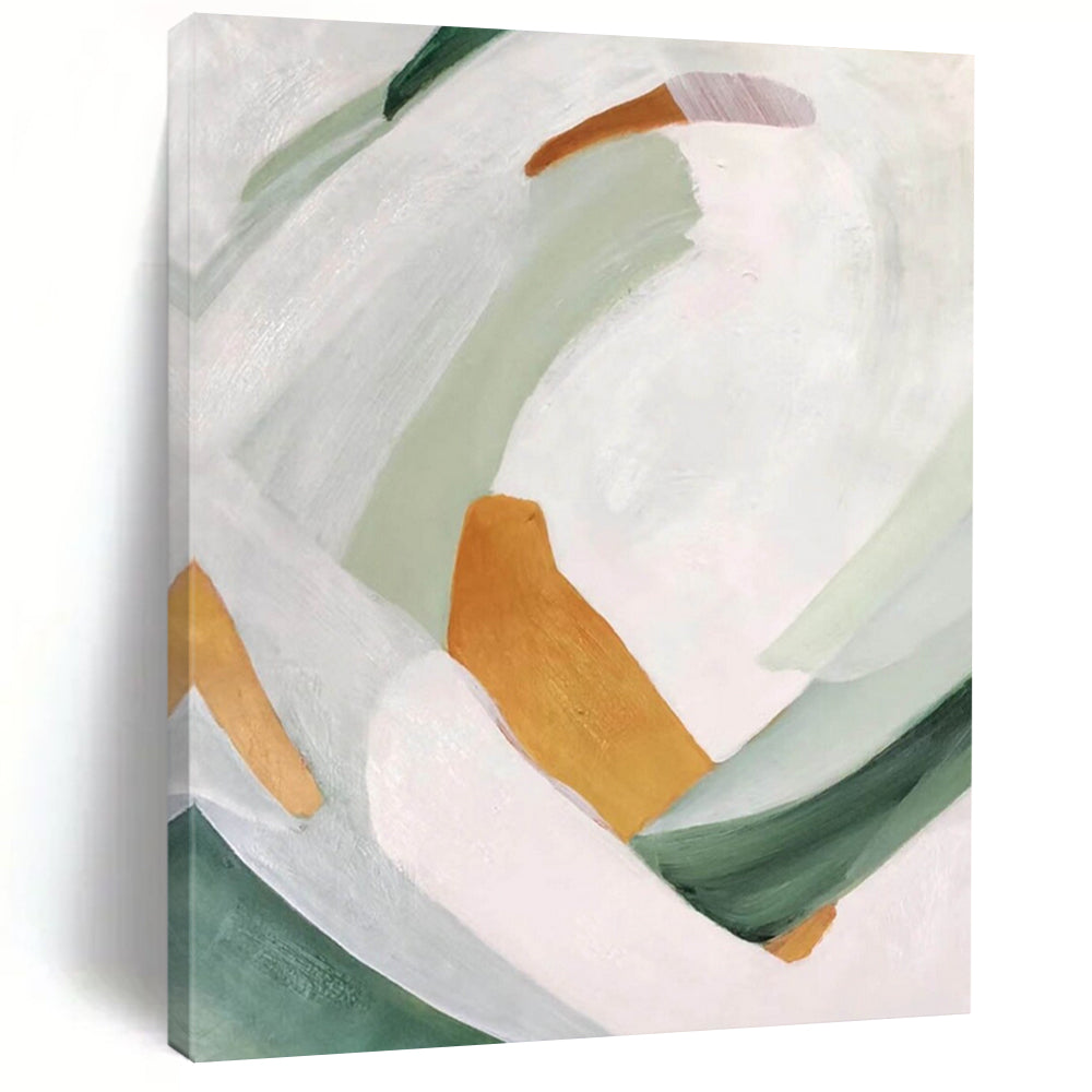 Custom Hand-Painted Abstract Artworks: Big Sizes & Textured Styles for Bar & Hotel DTP257