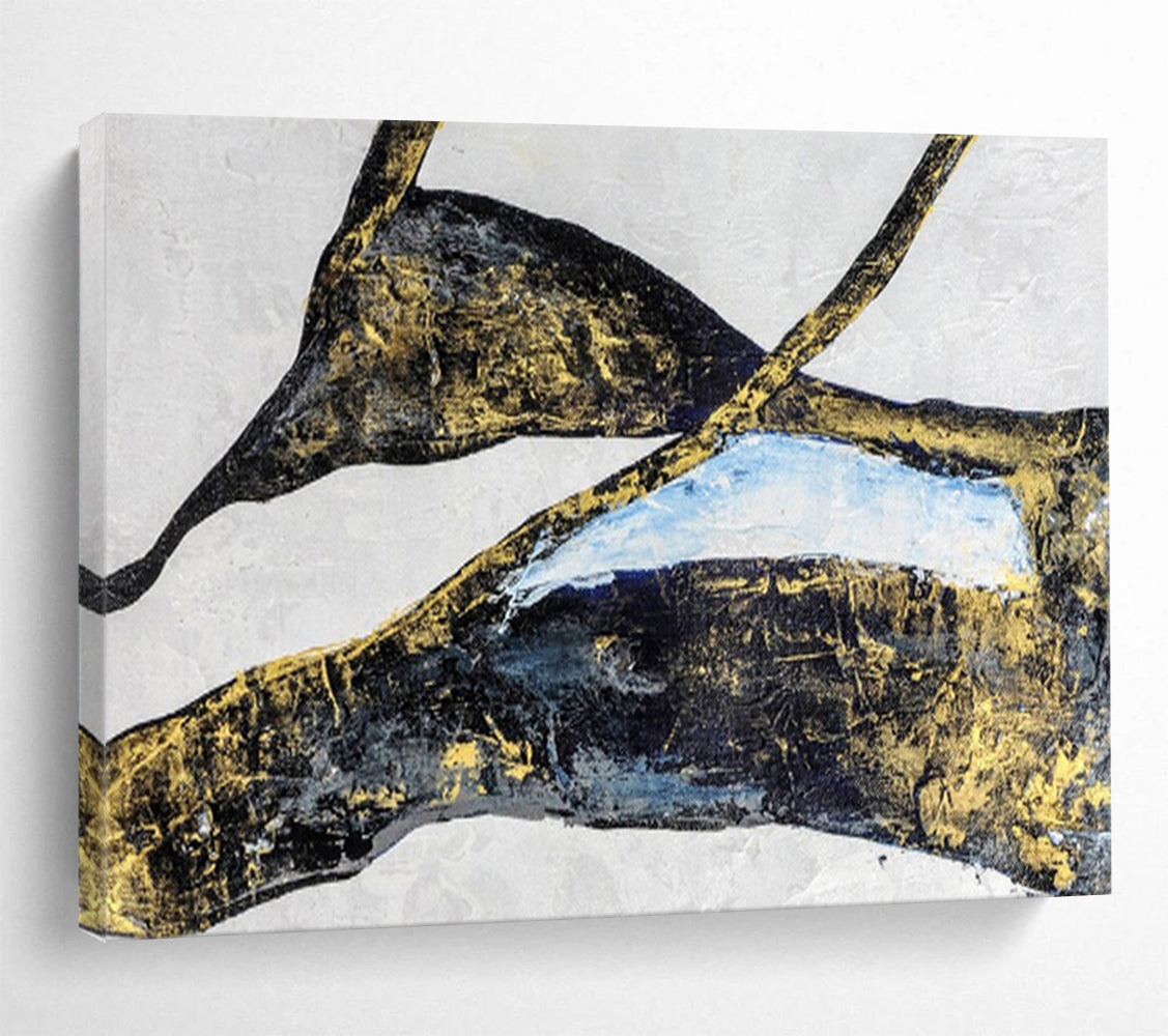 Custom - Crafted Large Abstract Wall Decor for Gym DKH011