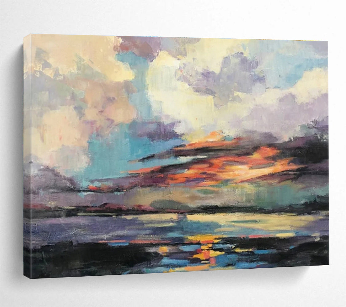 Alluring Large - Sized Abstract Wall Art for Bar & Office DKH197