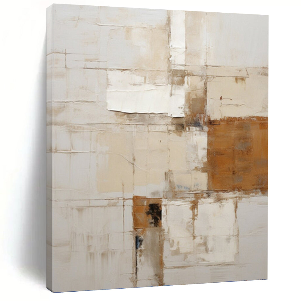 Stylish Hand - Painted Textured Abstract Art for Bar & Dining Room DKH1317