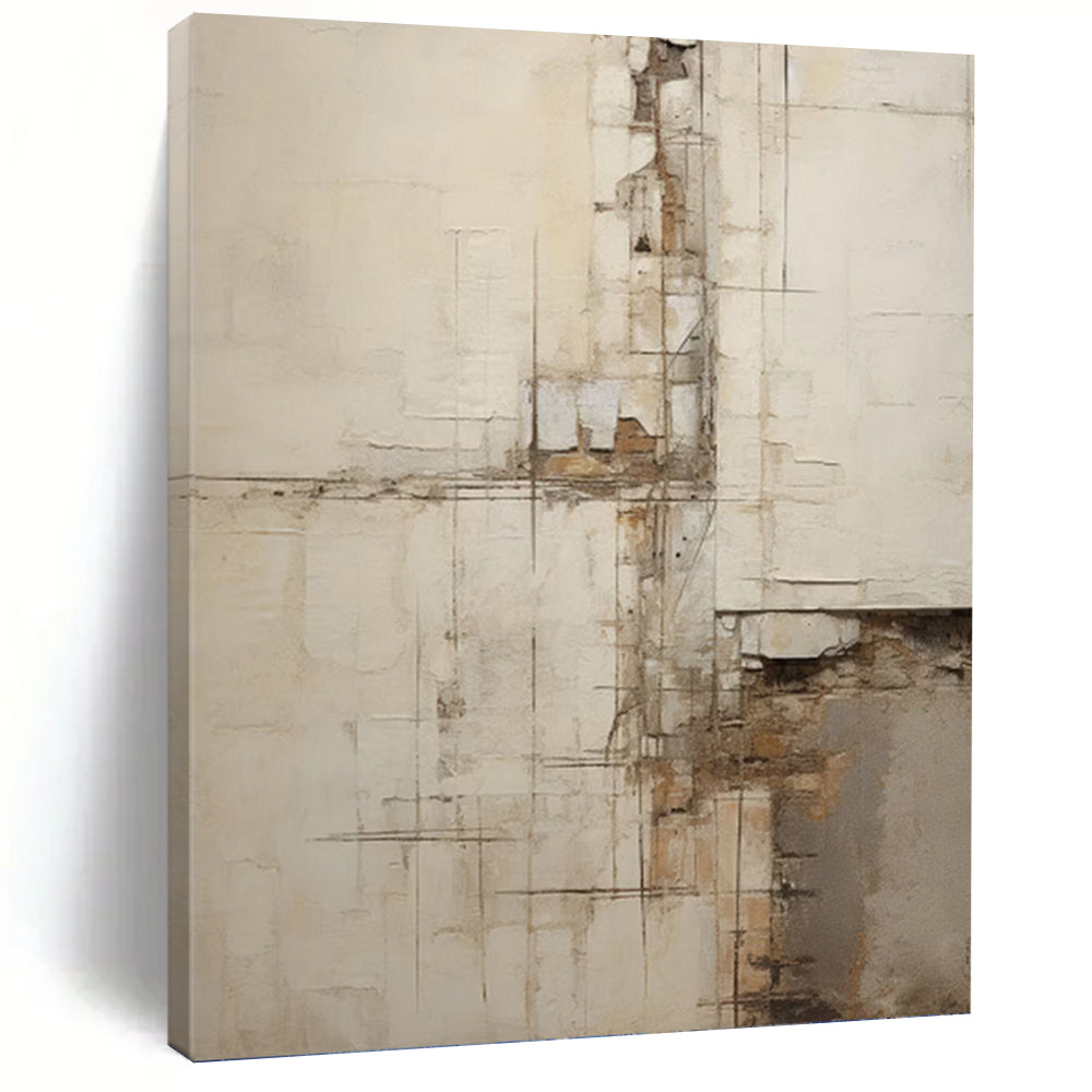 Dynamic Hand - Painted Textured Abstract Painting for Living Room & Office DKH1319