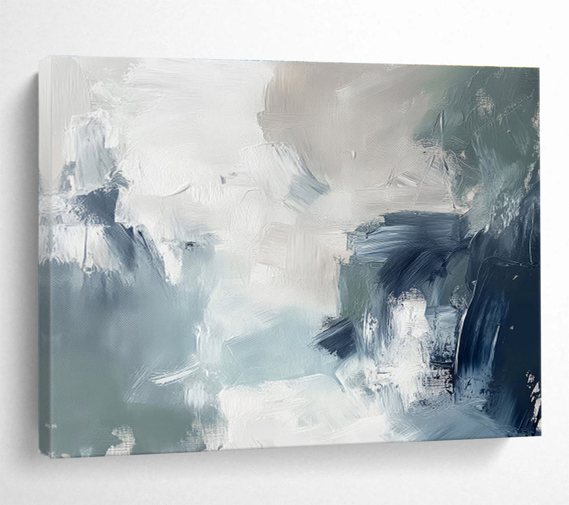 “Fluid Expressions” Grand Abstract Art for Bar & Living Room DKH236