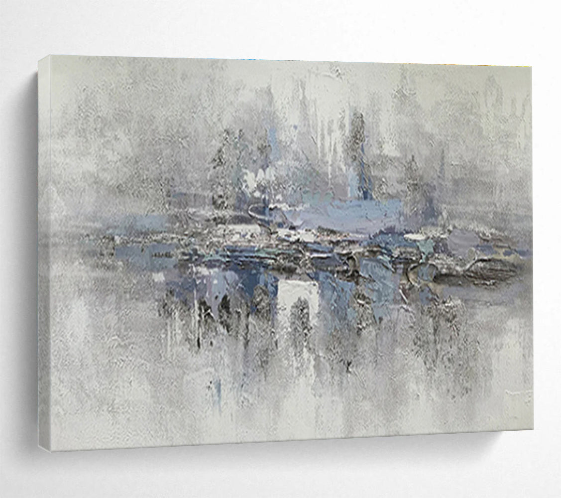 “Abstract Odyssey” Oversized Abstract Mural for Hallway & Office DKH349