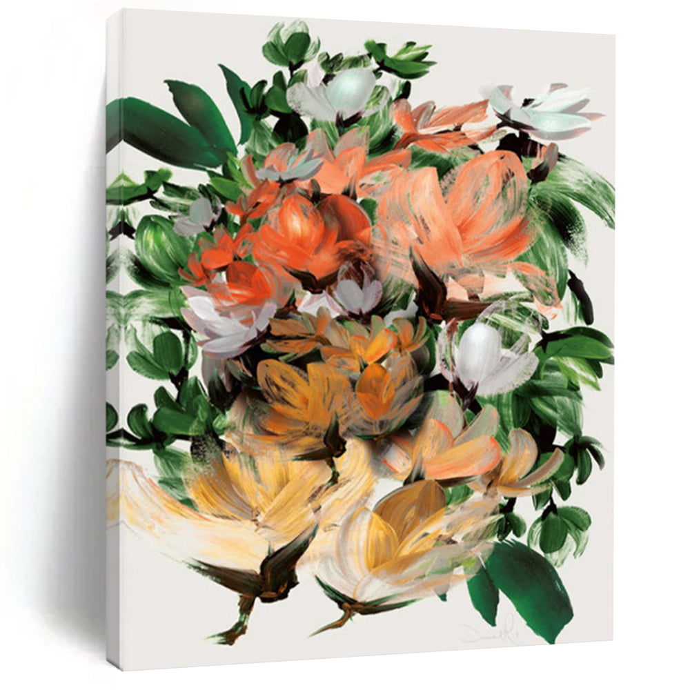 Hand-Painted Custom Abstract Art: Big Sizes for Bedroom & Office DTP217