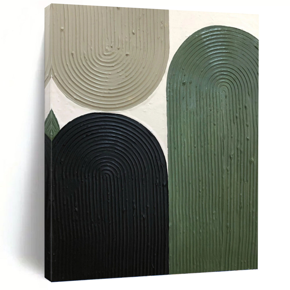Professionally Created Hand - Painted Textured Canvas Abstract for Office & Bedroom DKH1167