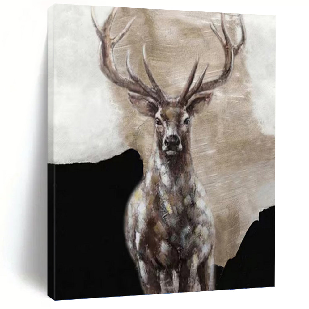 Large - Sized Hand - Painted Abstract Custom Work (with Three - Dimensional Textures), Suitable for Bedroom and Office DKH1462