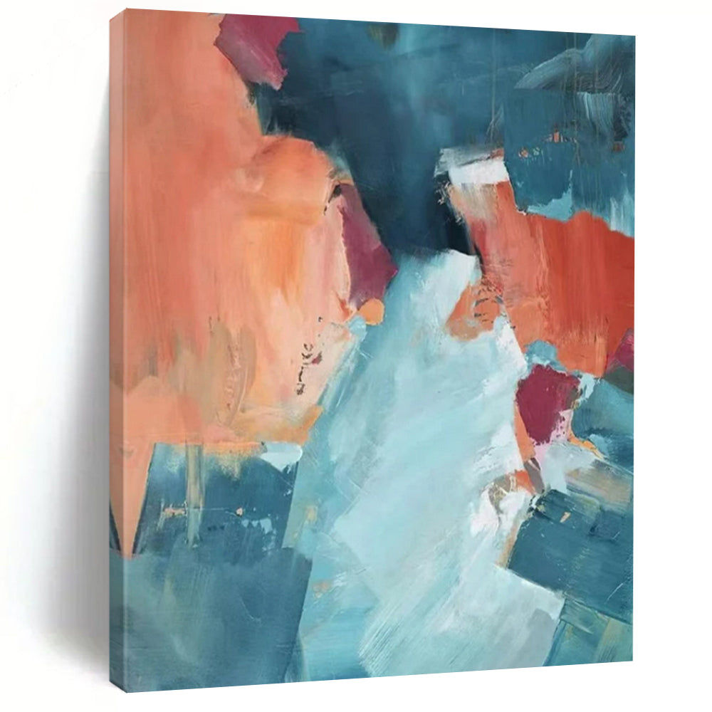 Stupendous Hand-Painted Abstract Wall Installations for Bar & Hotel Lobby LargeART2269