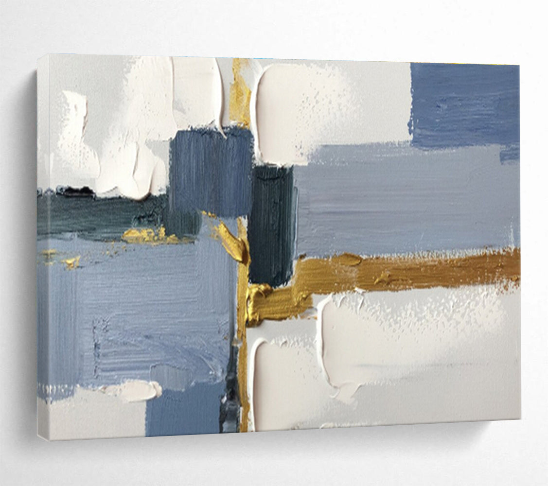 “ Mystic Weave” Large - Scale Abstract Canvas for Living Room & Bedroom DKH311