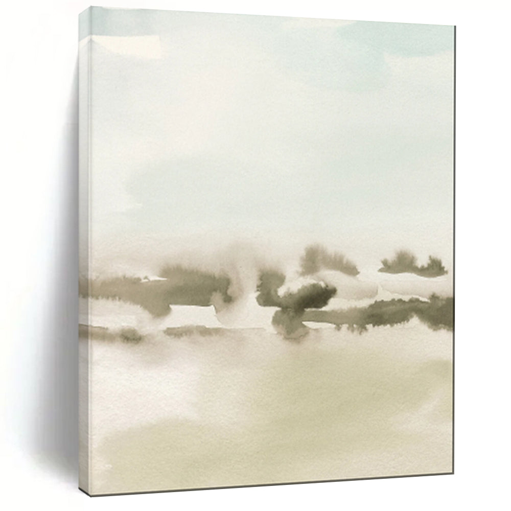 Peaceful & Serene Hand-Painted Personalized Abstract Painting for Bedroom & Hallway LargeART1963
