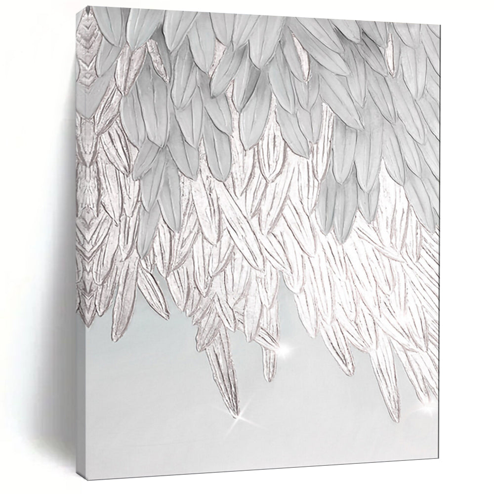 Graceful & Fluid Abstract Canvas Art for Office & Dining Room LargeART2019