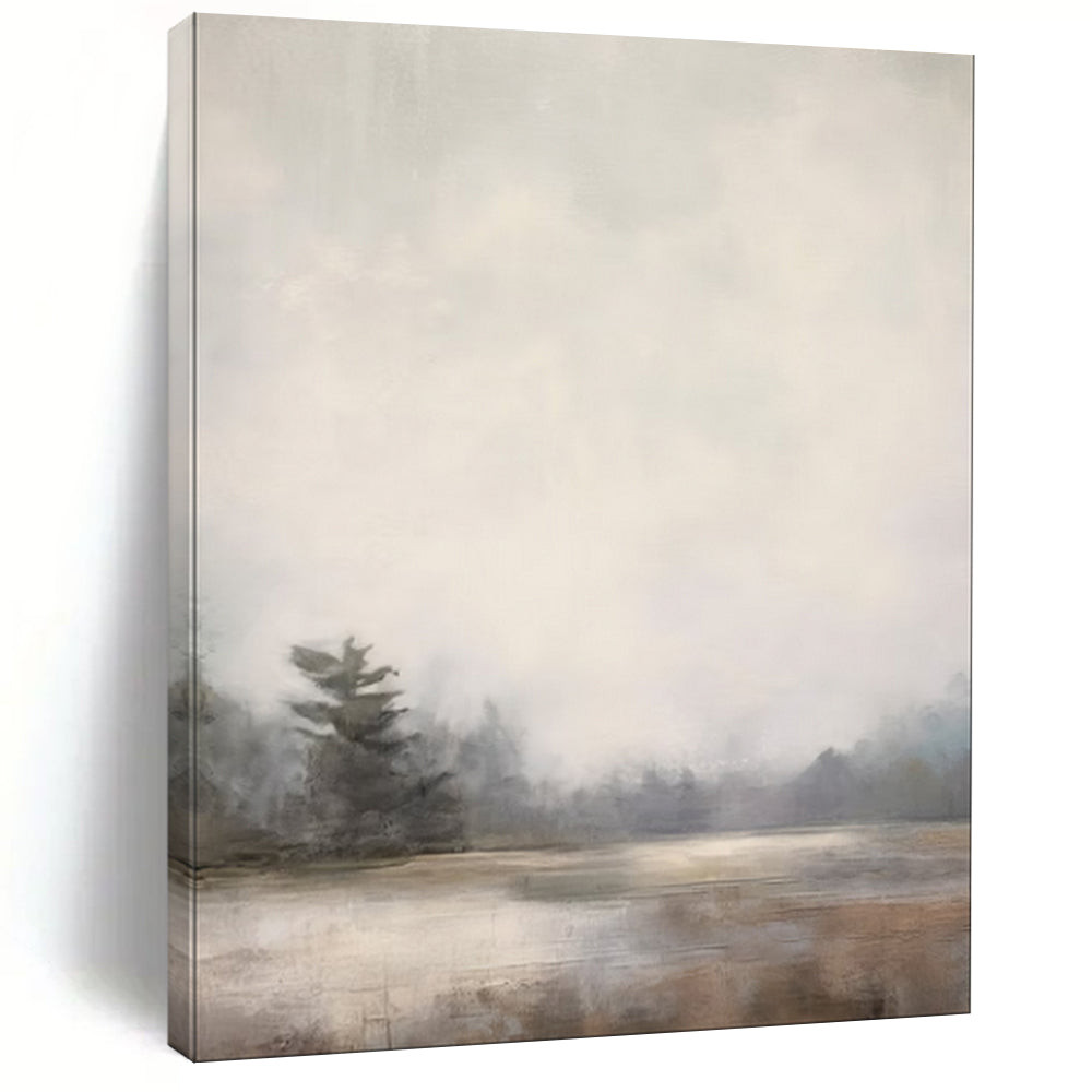 Soft Textured Abstract Wall Art for Bedroom & Retreat LargeART2058