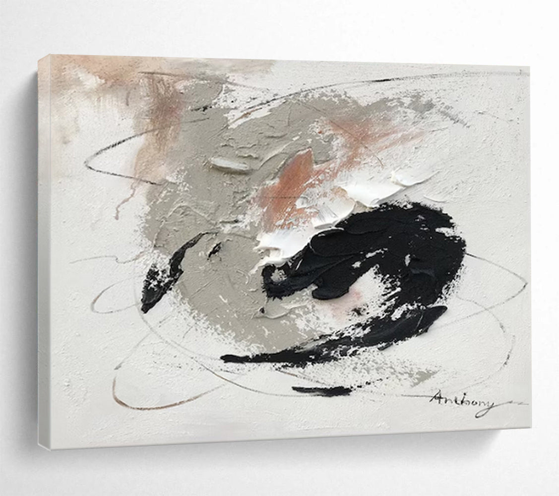 Oversized Abstract Painting for Dining Room & Hallway LargeART1564