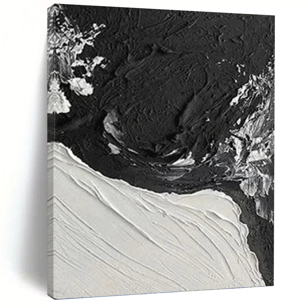 Vast Custom - Painted Textured Canvas Abstract for Bedroom & Hotel Lobby DKH1048
