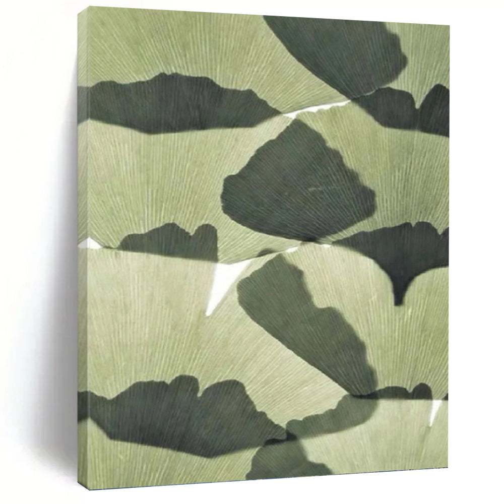 Elegant Hand - Painted Textured Canvas Abstract for Hotel Lobby & Entryway DKH1070