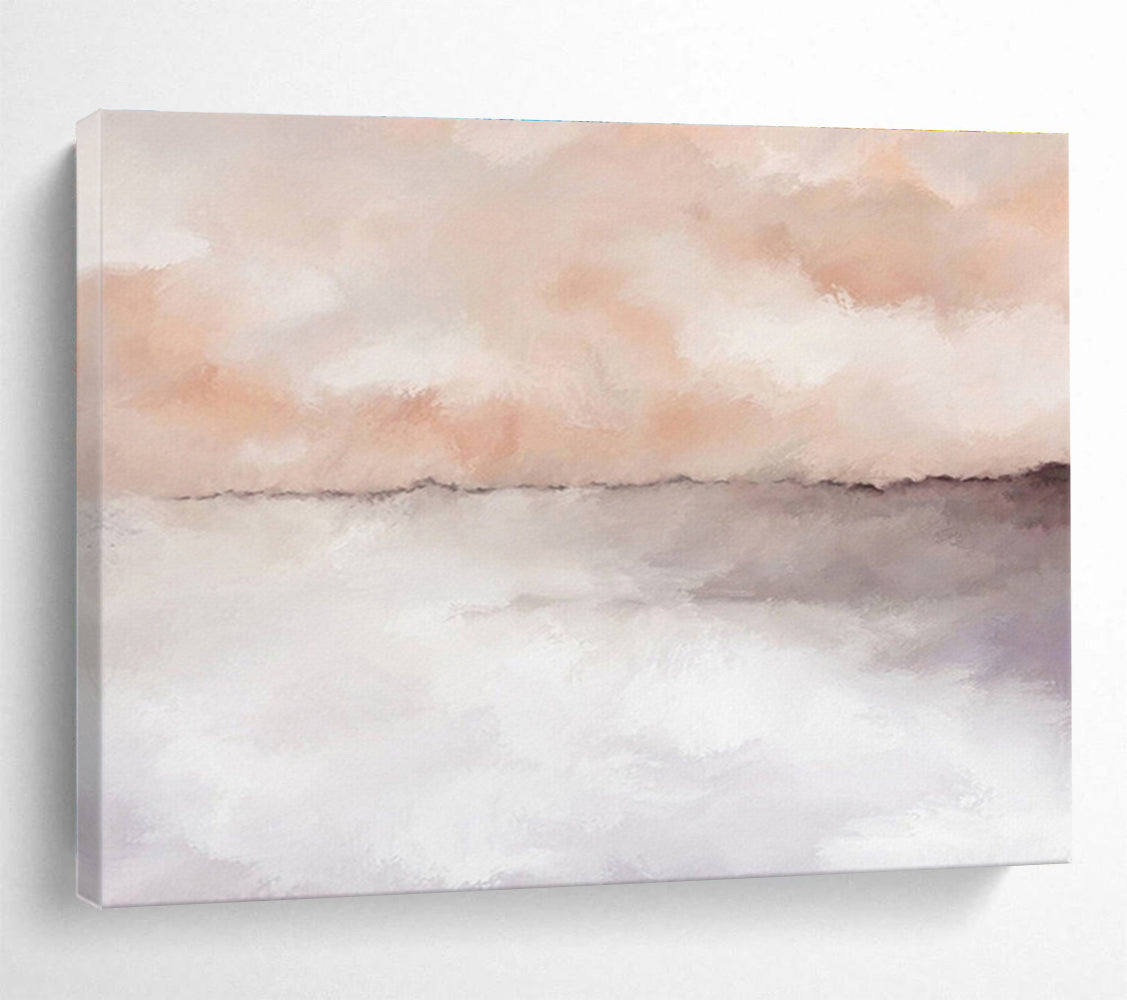 Grand - Scale Abstract Painting for Entryway & Office DKH418