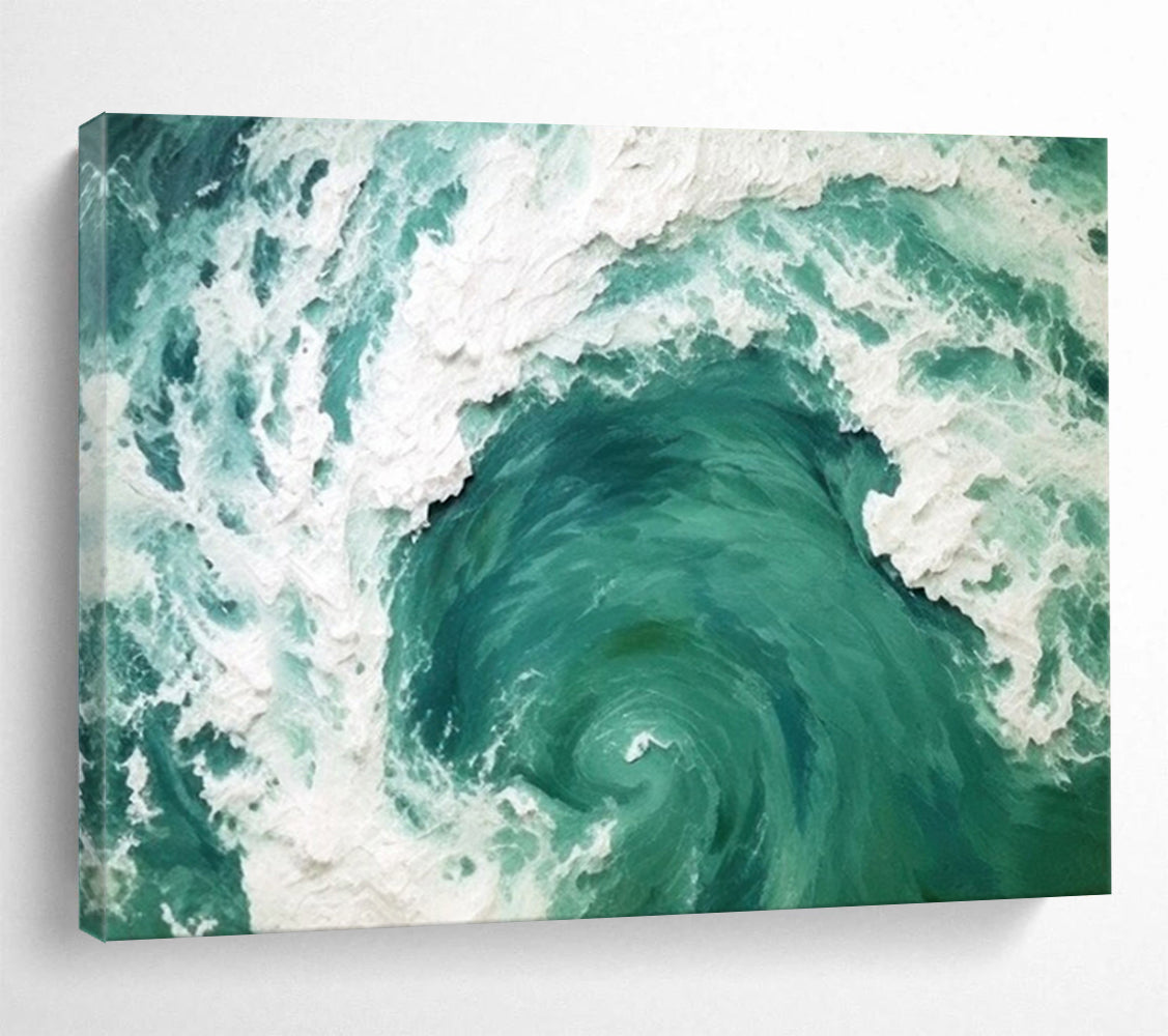 Serene Large - Format Abstract Painting for Entryway & Bedroom LargeART1645