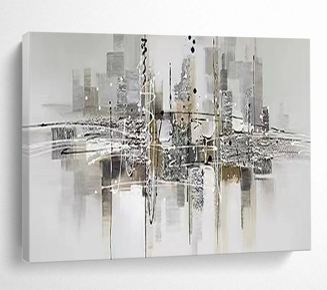 Large - Scale Abstract Painting for Office & Hallway LargeART1551
