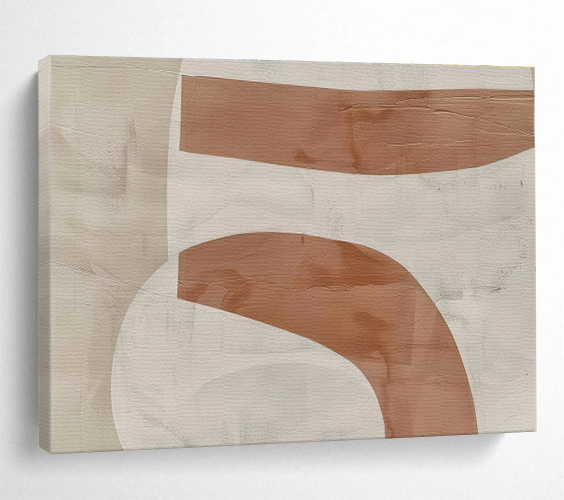 Striking Hand - Painted Textured Abstract Painting for Entryway & Bar DKH588