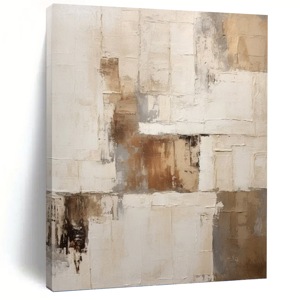 Glorious Hand - Painted Textured Abstract Painting for Living Room & Hotel DKH1310