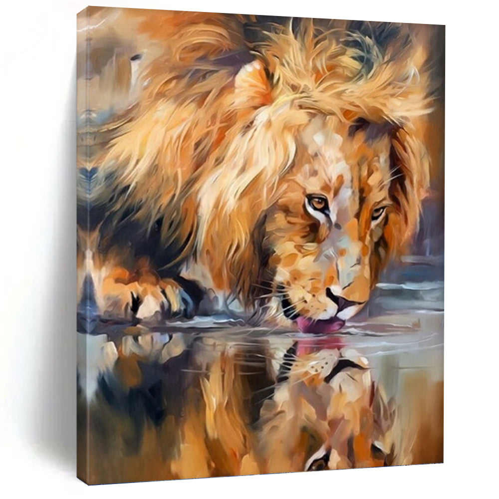 Large Vertical Custom Abstract Hand - Painted Artwork for Bedroom and Entryway DKH1647