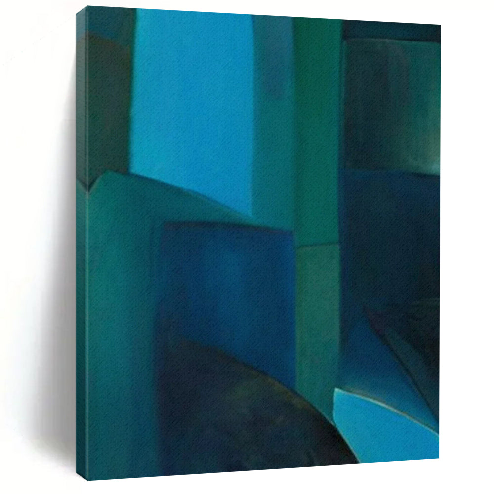 Monumental-Sized Hand-Painted Abstract Wall Art for Dining Room & Butler’s Pantry LargeART2255