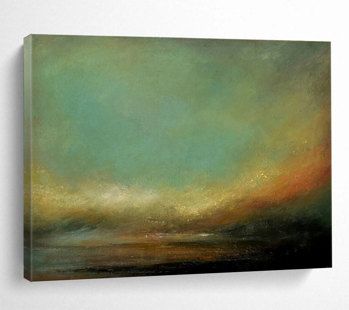 Immense Textured Hand - Crafted Abstract Painting for Stylish Interiors DKH778