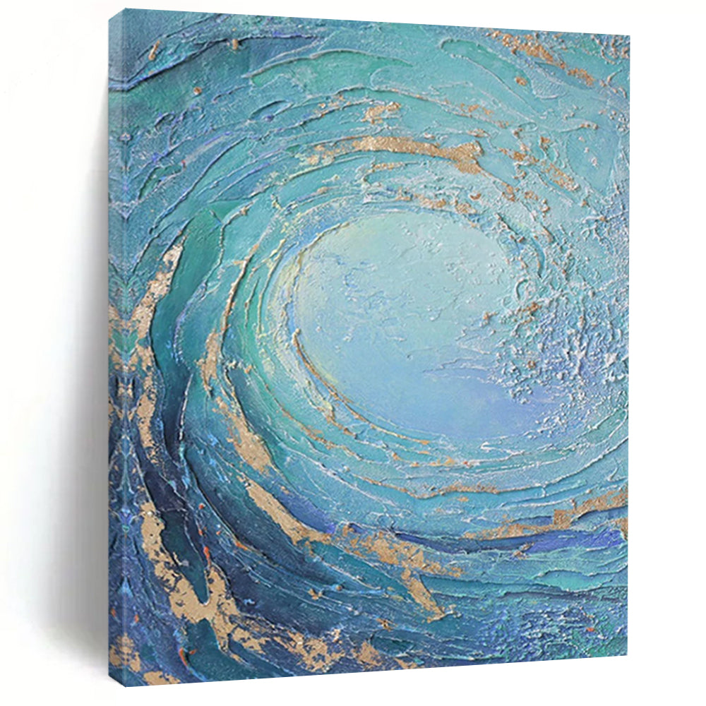 Large-Scale Custom Abstract Artworks for Bedroom & Hallway DTP332