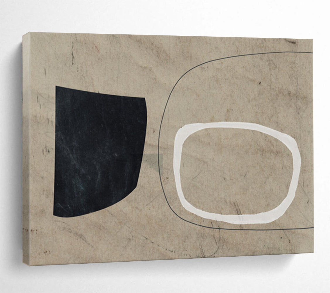 Minimalist Shape Study - Chic Office Accent DLZ113