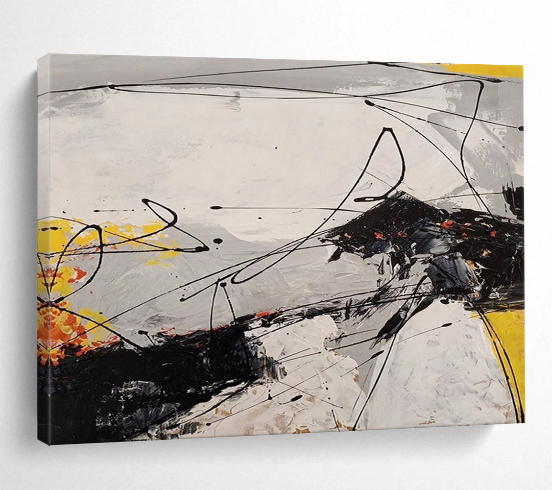 Bold Abstract Sea & Sky - Modern Living Room Edge DLZ030