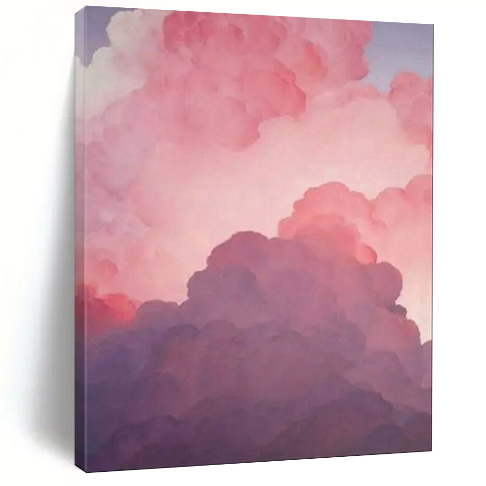 Sophisticated & Chic Hand-Painted Custom Abstract Painting for Office & Dining Room LargeART1981