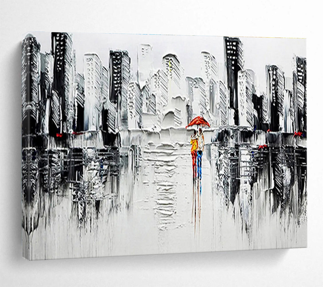 Serene Large Abstract Mural for Bedroom & Hallway DKH895