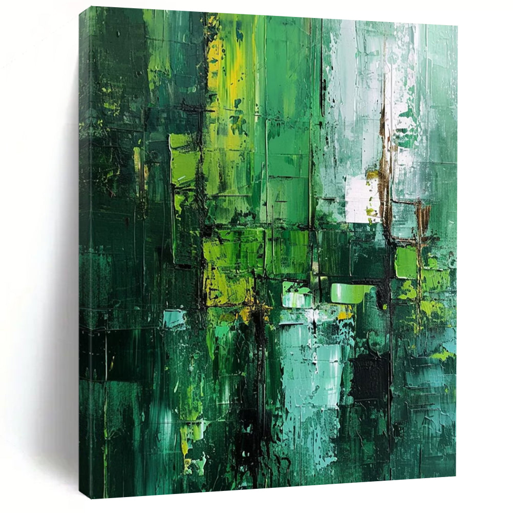 Mammoth Hand - Painted Textured Custom Abstract Work for Hallway and Living Room DTP012