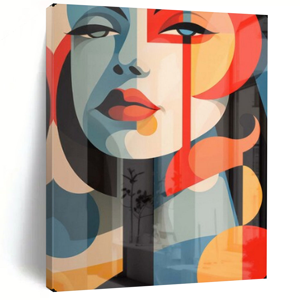 Hand-Painted Textured Wall Installation for Bar & Living Room LargeART2172