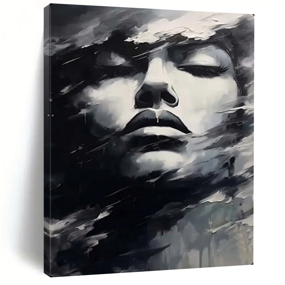 Hand-Painted Large-Scale Textured Abstract Wall Art for Living Room & Playroom LargeART2130