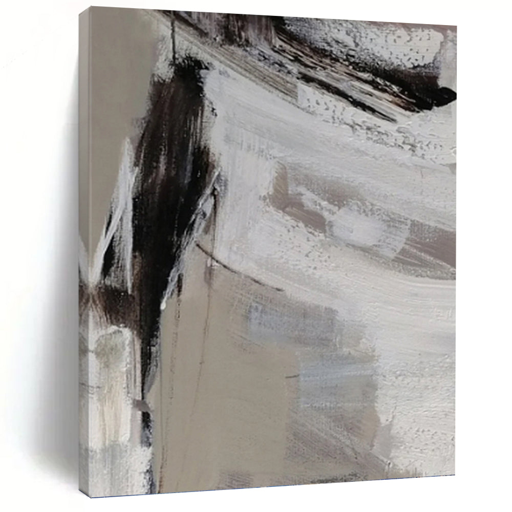 Graceful Hand - Painted Textured Abstract Painting for Dining Room & Bar DKH1304