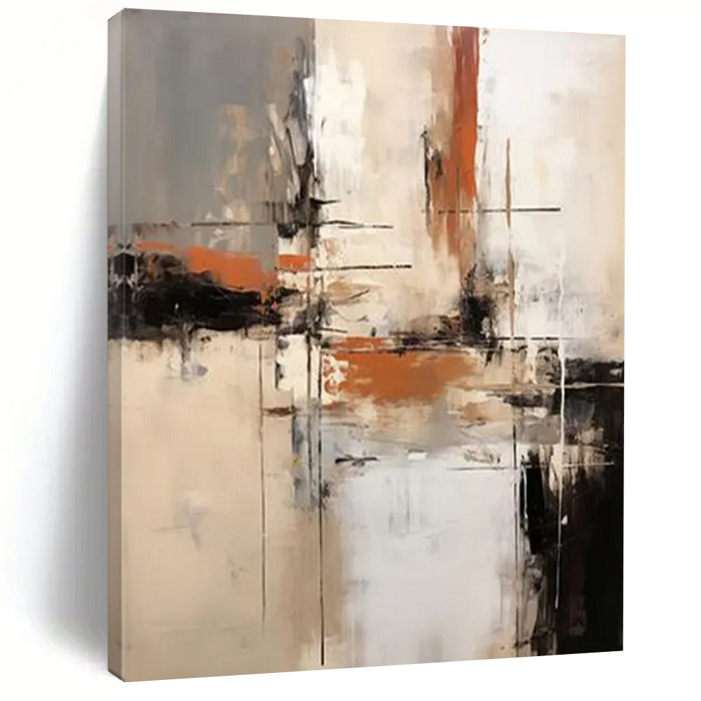 Liquid Silk: Oversized Textured Custom Abstract Canvas for Bedroom and Dining Room DTP112