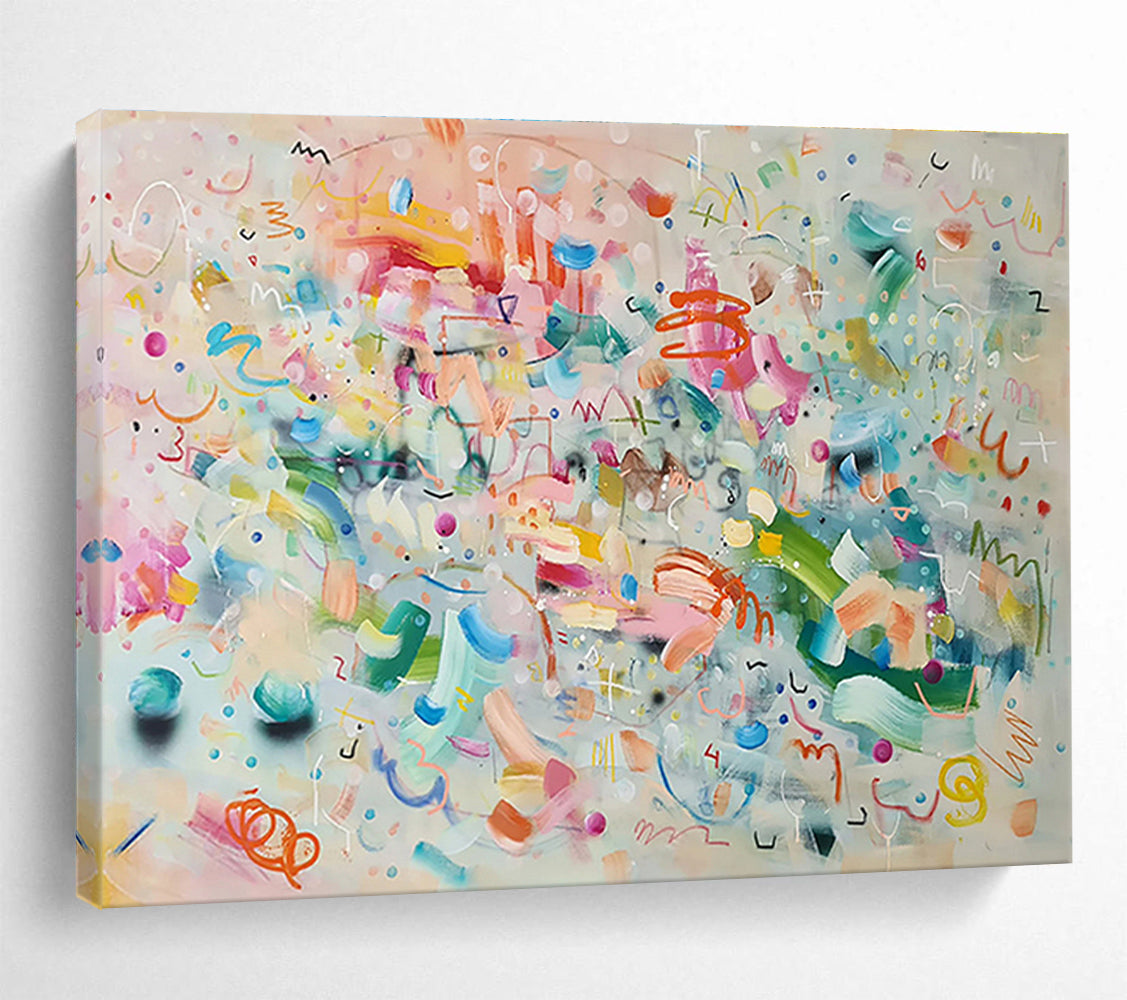 Custom Abstract Art for Bedroom & Living Room DKH059