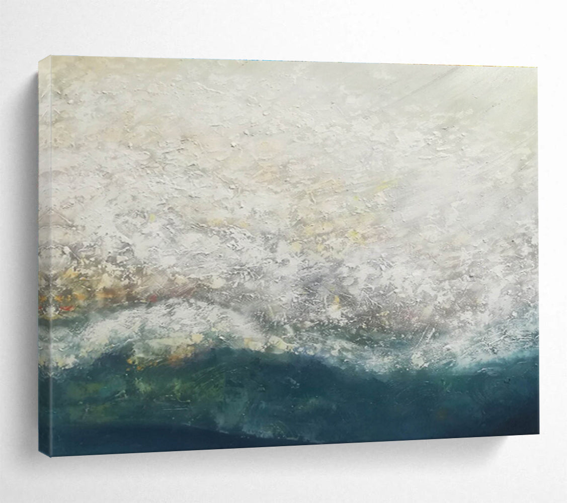 “Dynamic Reverberations” Giant Abstract Artwork for Living Room & Dining Room DKH298