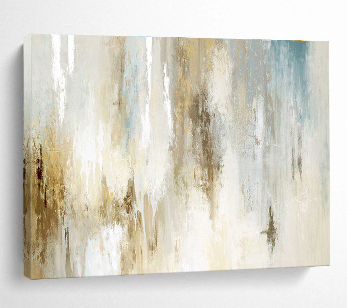 Vast - Scale Textured Abstract Canvas for Living Room & Bedroom DKH522