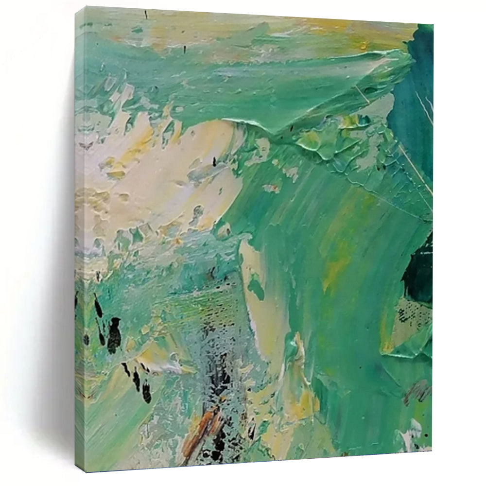 Ethereal Hand - Painted Textured Abstract for Bedroom & Dining Room DKH1270