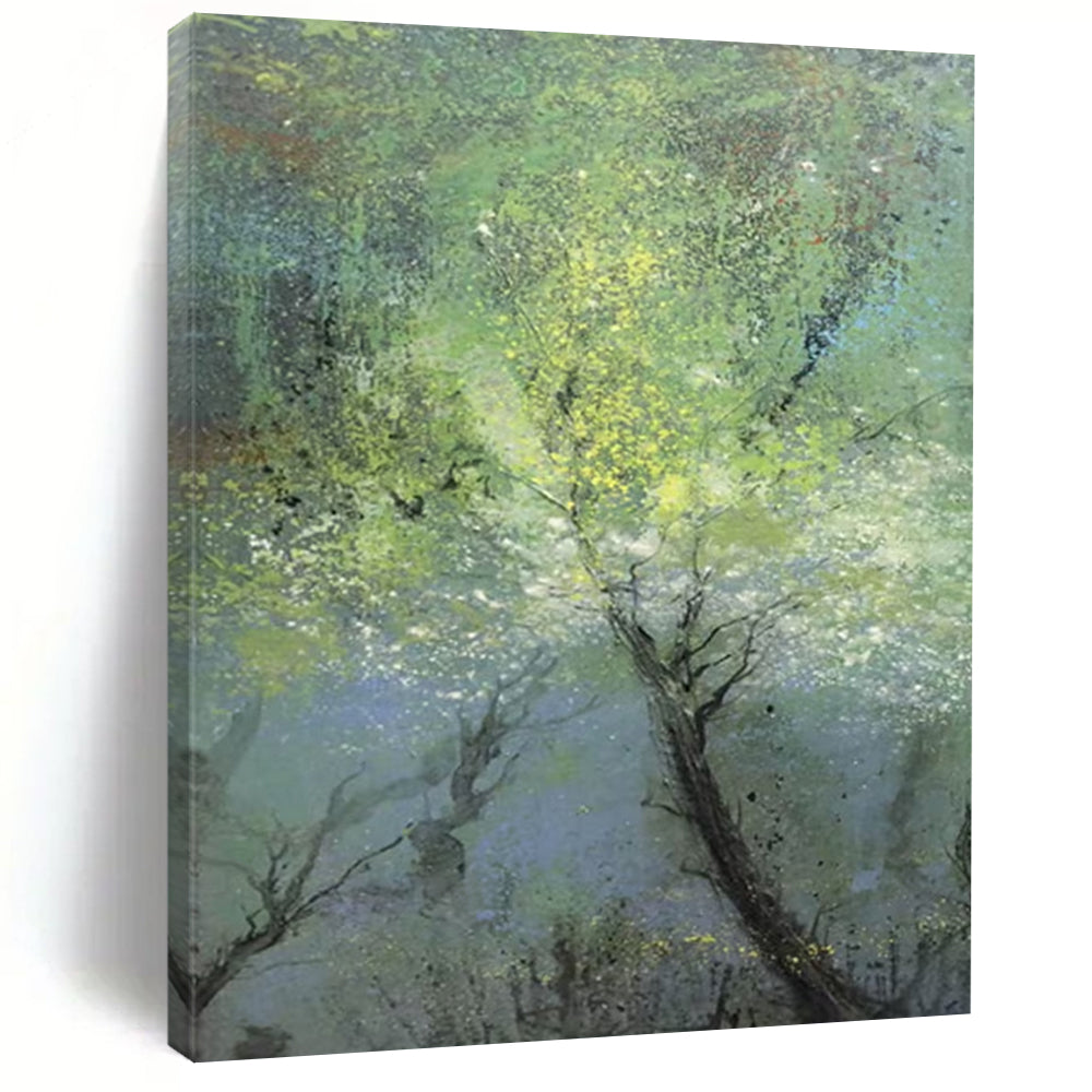 Large Custom Abstract Paintings: Textured Masterpieces for Living Room & Hallway DTP247