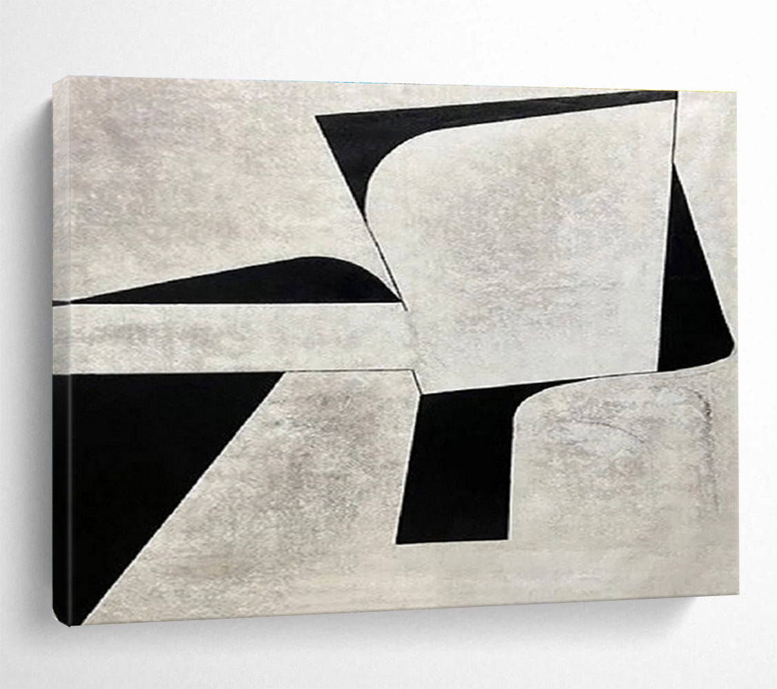 Immense - Sized Hand - Painted Textured Abstract Art for Office & Bar DKH582