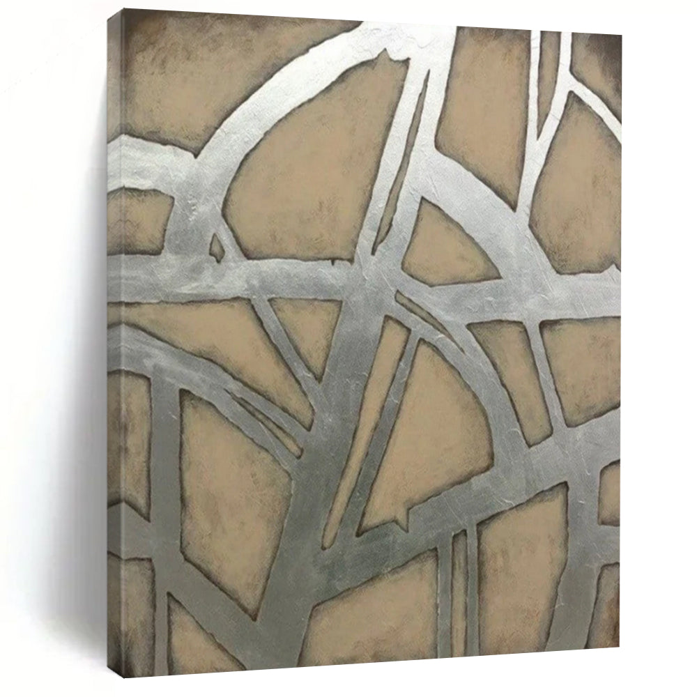 Huge Hand-Painted Abstract Canvases for Living Room & Hallway LargeART2328